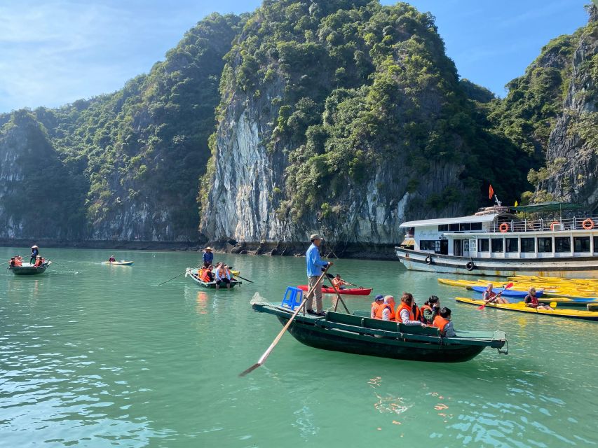 1 half day lan ha bay boat trip kayakingsnorkel Half Day Lan Ha Bay : Boat Trip , Kayaking,Snorkel