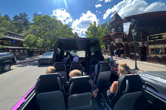 Half-Day Retractable Glass Top Tour in Rocky Mtn National Park