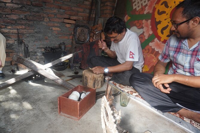 Half Day Traditional Newari Repousse Art Workshop at Patan