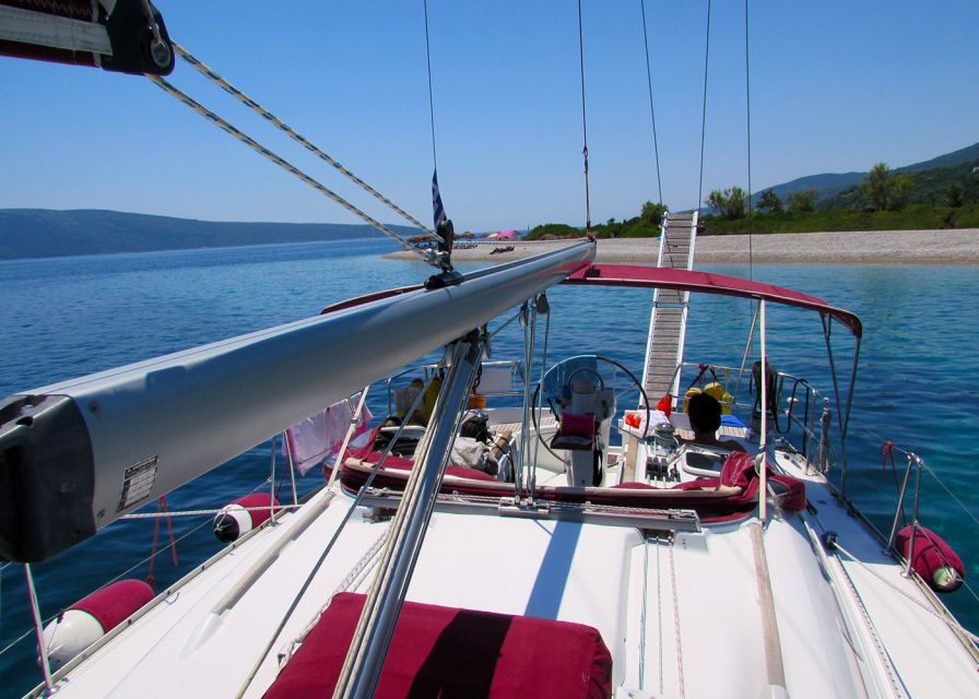 1 halkidiki private sailing boat cruise with swim stops Halkidiki: Private Sailing Boat Cruise With Swim Stops