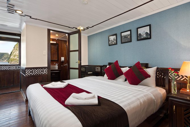 Halong Aclass Carina Cruise 1 Night Experience on Bay - Accommodation and Amenities on Board