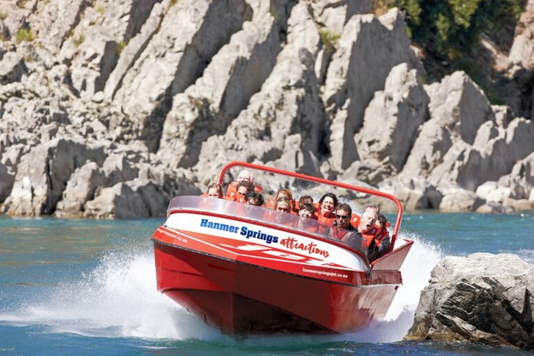 Hanmer Springs: Jet Boat and Bungy Jump Combo