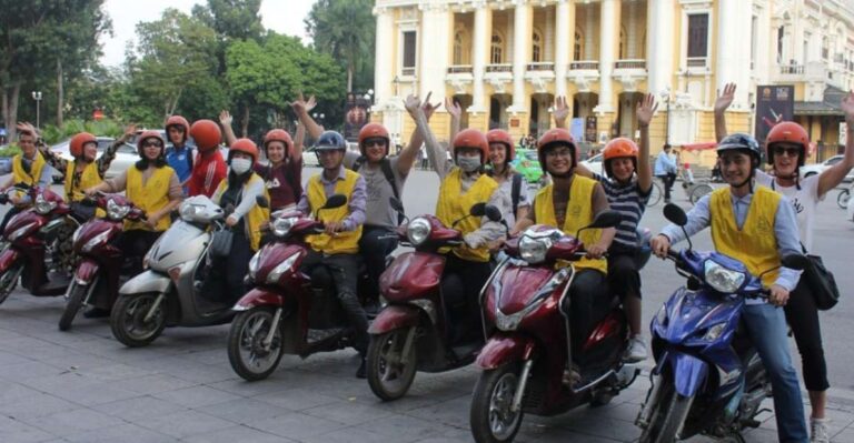 Hanoi: Food and Sightseeing Motorbike Tour With 7 Tastings