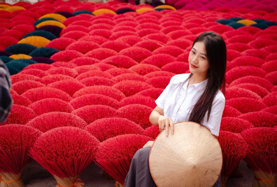 1 hanoi guided half day incense conical hat making tour Hanoi: Guided Half-Day Incense & Conical Hat-Making Tour