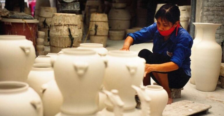 Hanoi : Incense Village & Bat Trang Ceramic Private Day Trip