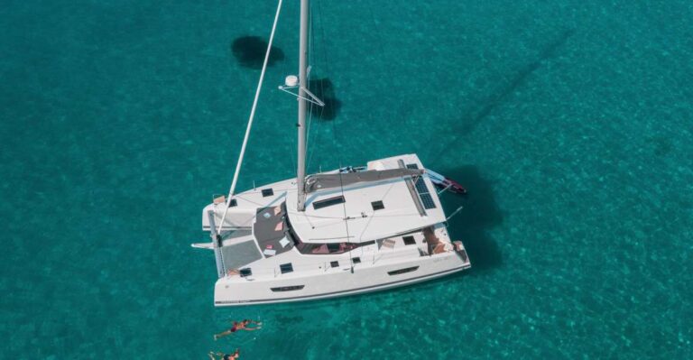 Heraklion: Dia Island Catamaran Cruise With Swimming & Meal