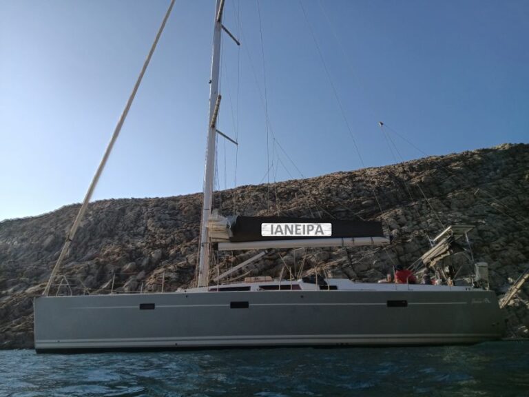 Heraklion: Private Sunset Cruise to Dia Island