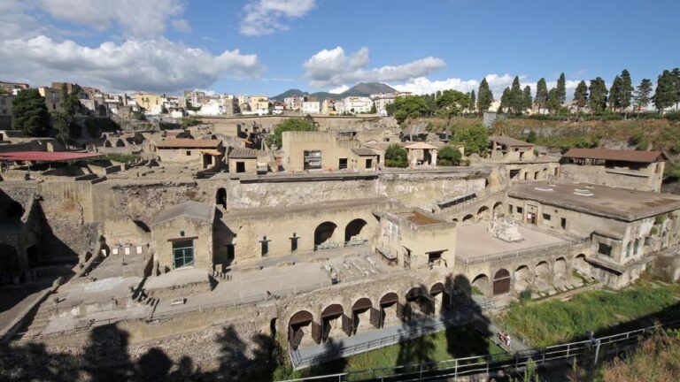 Herculaneum: Private Walking Tour With Archeologist Guide