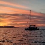 1 hersonissos sunset private catamaran to st george bay Hersonissos: Sunset Private Catamaran to St George Bay
