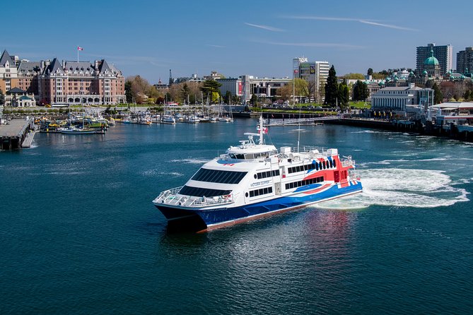 1 high speed passenger ferry between seattle wa victoria bc one way High-Speed Passenger Ferry Between Seattle, WA & Victoria, BC: ONE-WAY