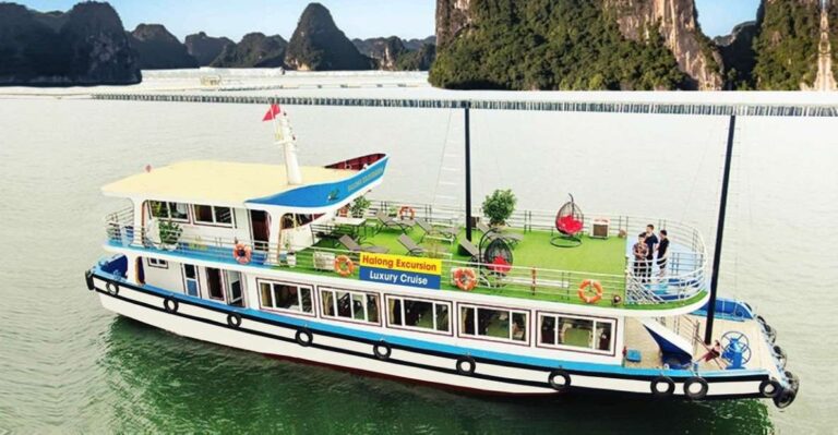 HL1D: Halong Bay With Kayak-Island-Cave – 6hrs Cruise Trip
