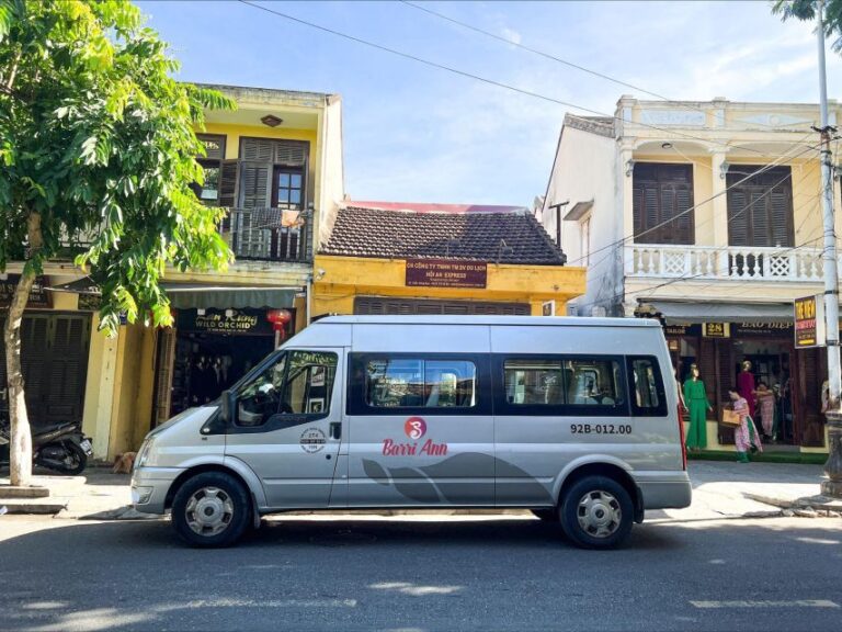 Hoi An and Da Nang Airport/City Shuttle Transfer Service