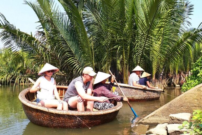 Hoi An: Bamboo Basket Boat Riding in Bay Mau Coconut Forest