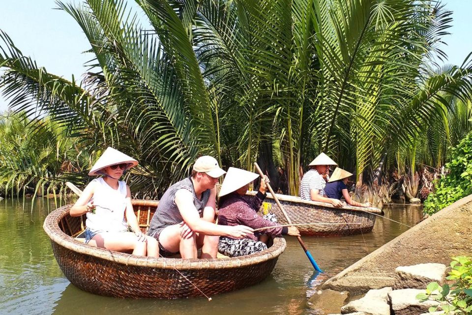 1 hoi an bamboo basket boat riding in bay mau coconut forest Hoi An: Bamboo Basket Boat Riding in Bay Mau Coconut Forest