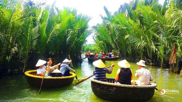 Hoi An : Basket Boat & Farming and Cooking Class in Tra Que