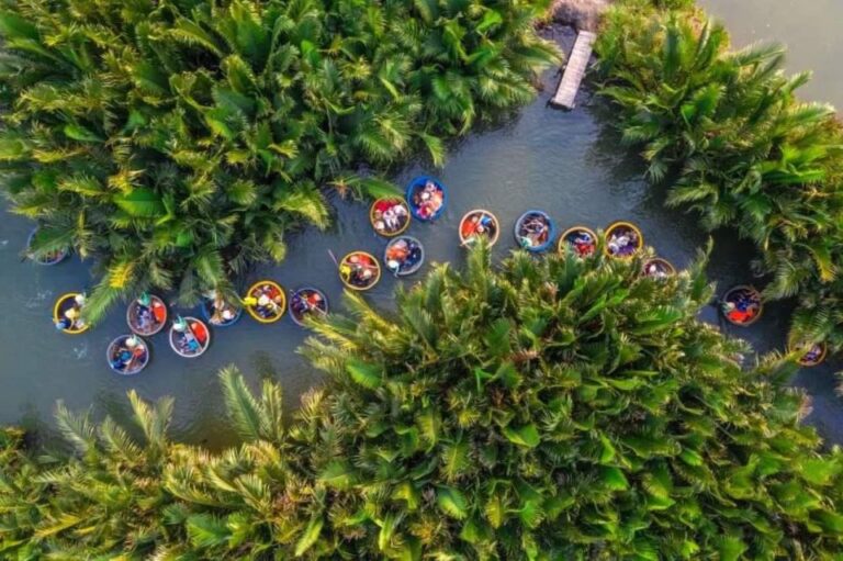 Hoi An Basket Boat Ride in Water Coconut Forest