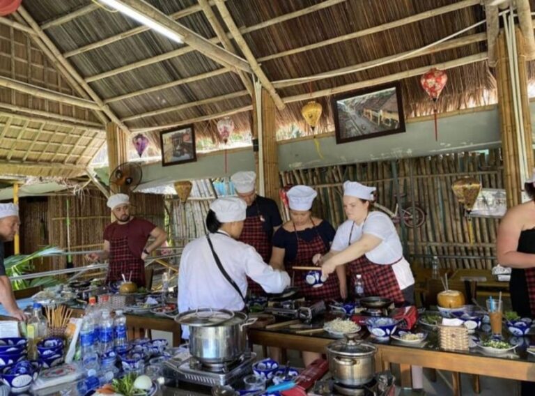 Hoi An Cooking Class and My Son Holyland- River Boat Trip