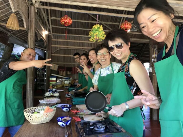 Hoi An Cooking Class – Local Market Experience -River Cruise