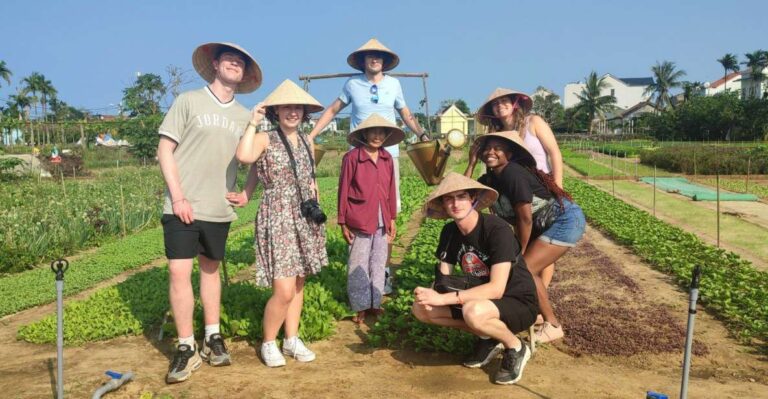 Hoi An Countryside Bike Tour- Tra Que Village & Basket Boat