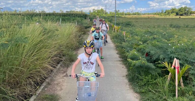 Hoi An Countryside Biking Tour on Cam Kim Island