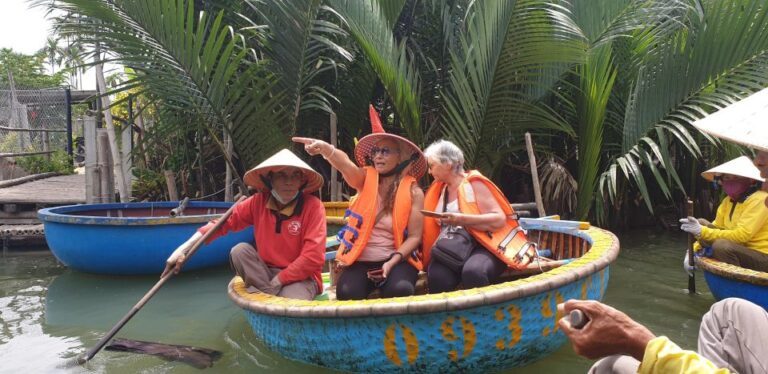 Hoi an Countryside Sightseeing by Bike &Basket Boat Riding