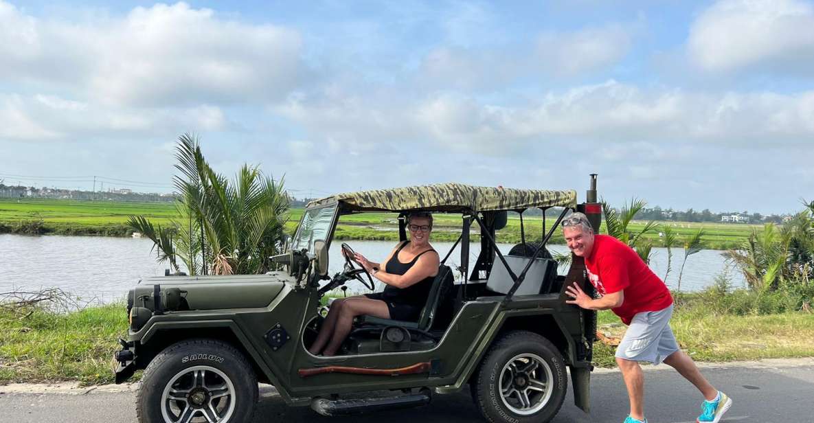 Hoi An: Countryside Village Guided Tour in Classic Army Jeep