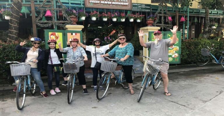 Hoi An/Da Nang:Countryside Village Biking Trip & Basket Boat