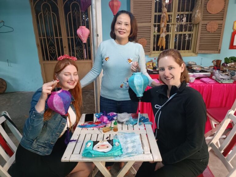 Hoi An: Making Lantern Class With Locals in Oldtown