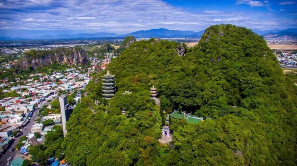 1 hoi an marble mountain monkey mountains sunset tour Hoi An : Marble Mountain - Monkey Mountains Sunset Tour