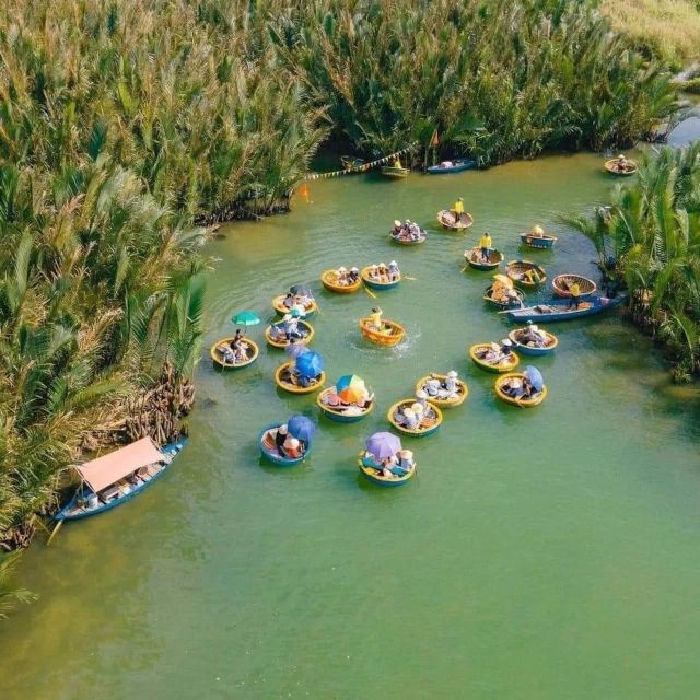 Hoi An: Market Tour -Bay Mau Cooking Class -Basket Boat Ride