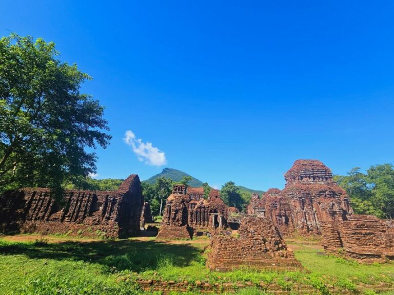 Hoi An: My Son Sanctuary Guided Tour With Boat Ride & Lunch