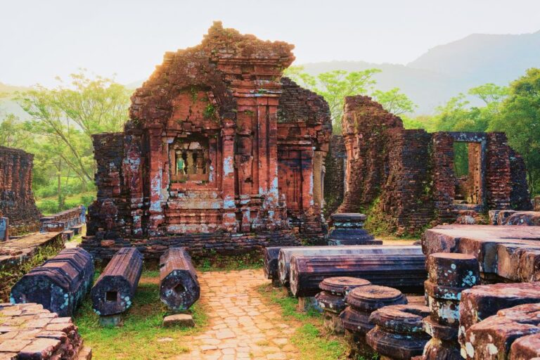 Hoi An: My Son Sanctuary & Marble Mountains Private Tour