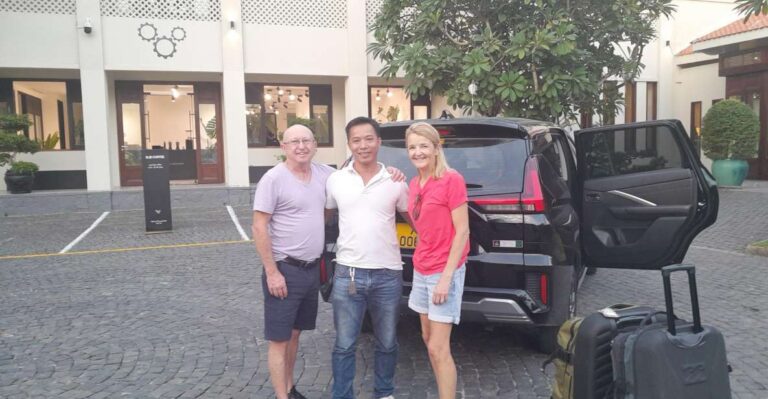 Hoi an to Phong Nha by Private Car With Proffesional Driver