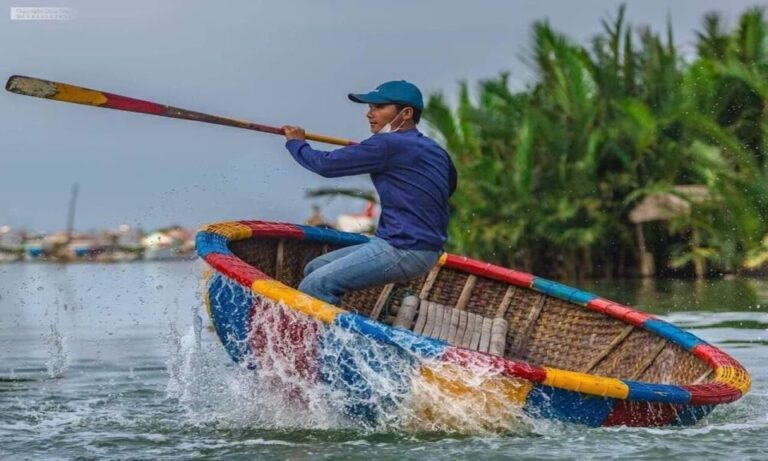 Hoi An : Vegetarian Cooking Class & Basket Boat Ride