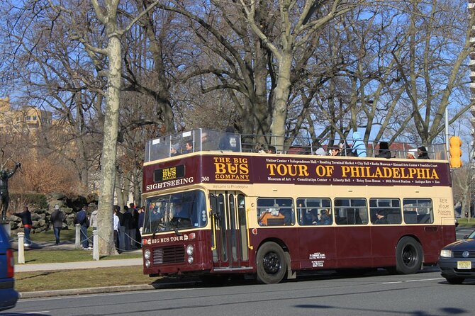 1 hop on hop off double decker bus tour of philadelphia Hop On Hop Off Double Decker Bus Tour of Philadelphia
