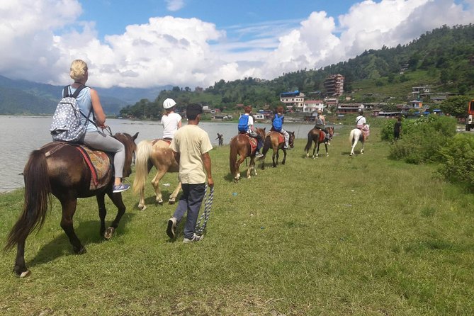 Horse Riding From Pokhara Lakeside to Sarangkot Pony Trek in Pokhara, Nepal