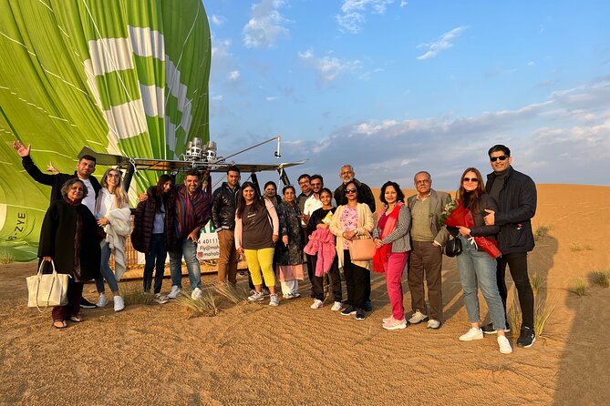 Hot Air Balloon in Dubai/ Deluxe With Breakfast and Camel Ride