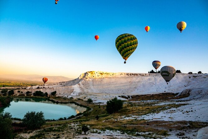 Hot Air Balloon Pamukkale From Antalya