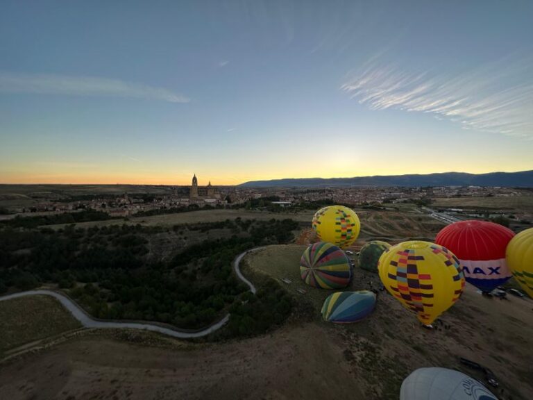 Hot Air Balloon Ride in Segovia