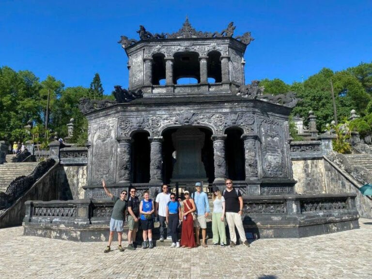 Hue: Hue City Tour – Deluxe Group (Max 12 Pax) Including ALL