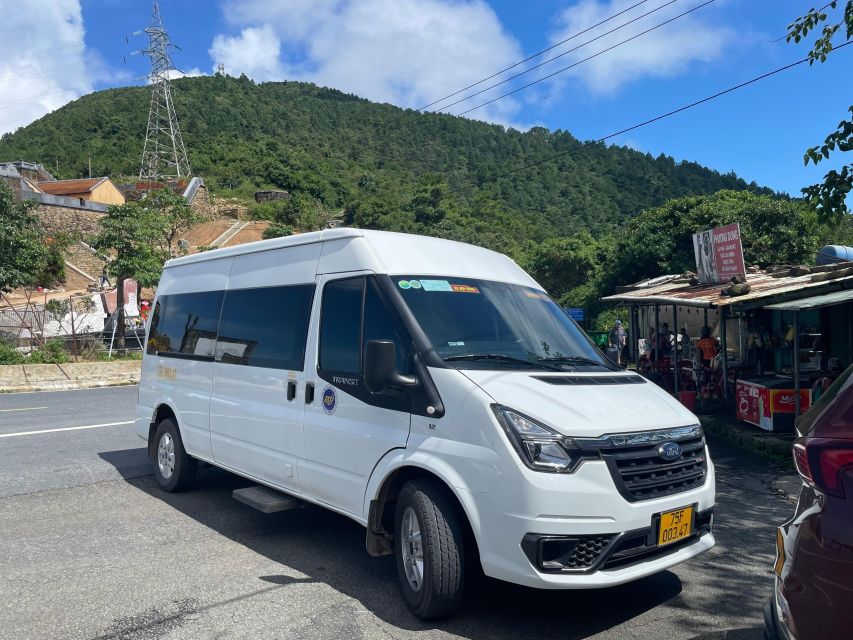 Hue: Transfer To Hoi An via Marble Moutain& An Bang Cemetery