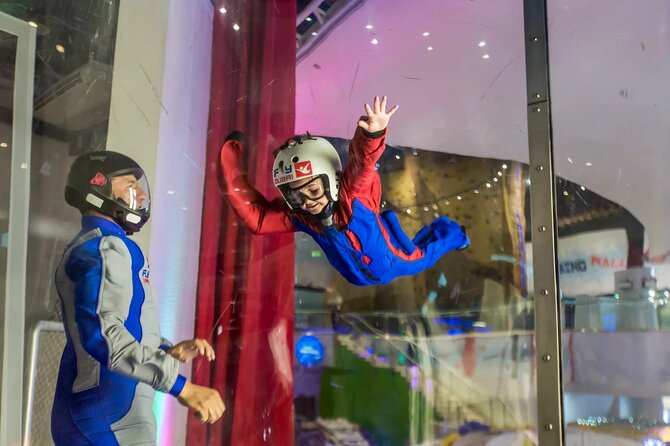 1 i fly dubai indoor skydiving experience tickets I Fly Dubai - Indoor Skydiving Experience Tickets