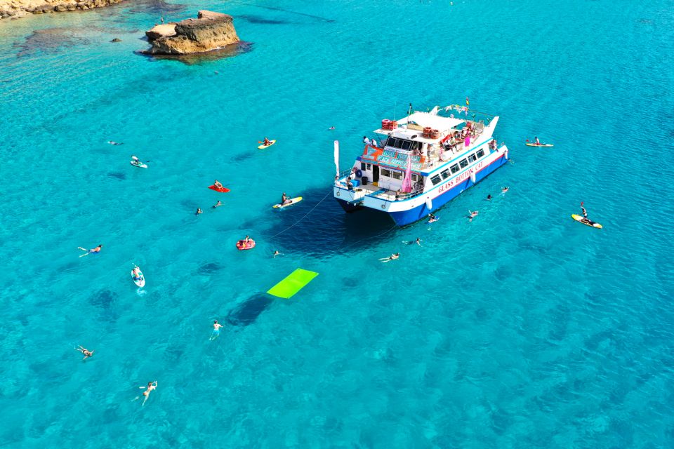 1 ibiza beach hopping cruise w paddleboard food drinks Ibiza: Beach Hopping Cruise W/ Paddleboard, Food, & Drinks