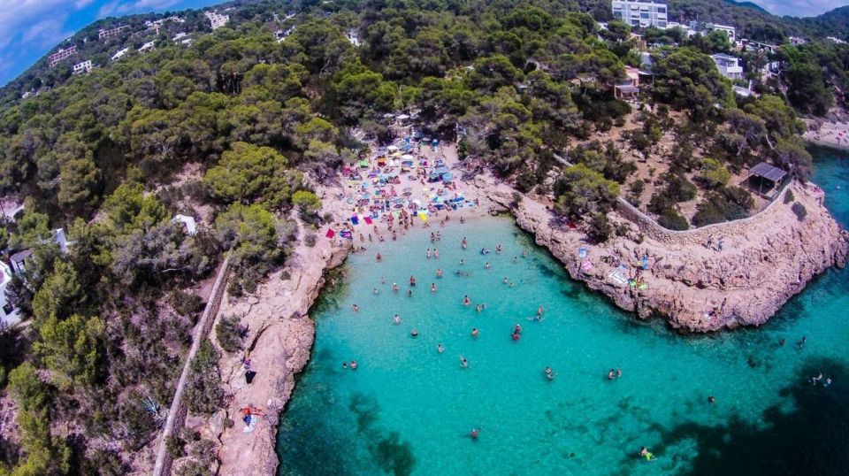 Ibiza: Cala Salada & Cala Gracio Sunset Boat Trip & Snorkel - Highlights
