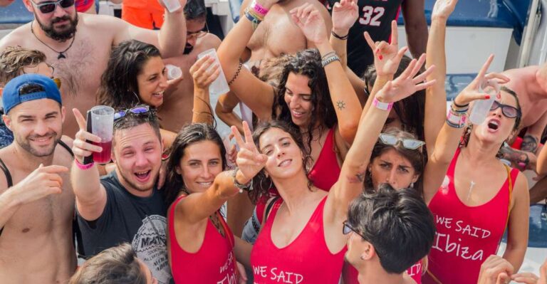 Ibiza: Hot Boat Party With Open Bar