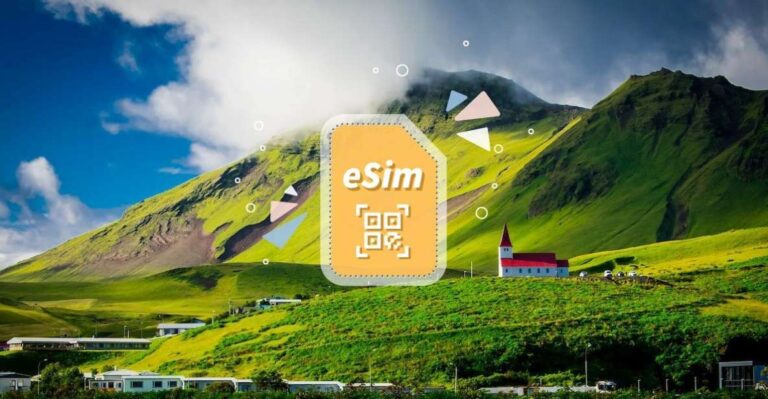 Iceland/Europe: Esim Mobile Data Plan