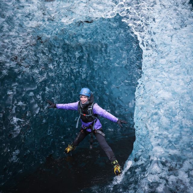 Iceland: Glacier Hike Ice Cave Professional Photoshoot