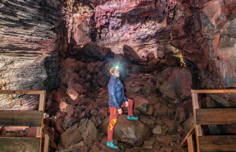 Iceland: Lava Caving Small Group Adventure