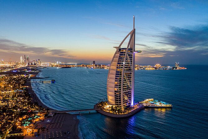 Inside Burj Al Arab Tour and Buffet Lunch or Dinner With Transfer