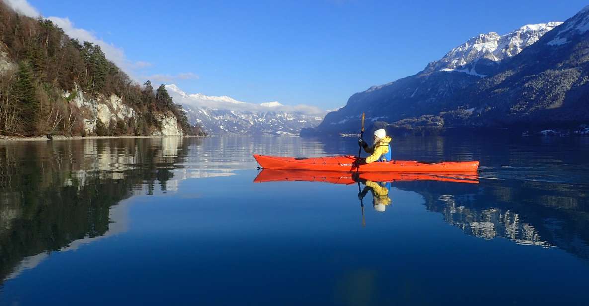 1 interlaken winter kayak tour on lake brienz Interlaken: Winter Kayak Tour on Lake Brienz